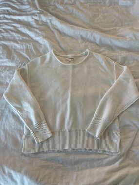 Lucky Brand Cream Crewneck Sweater